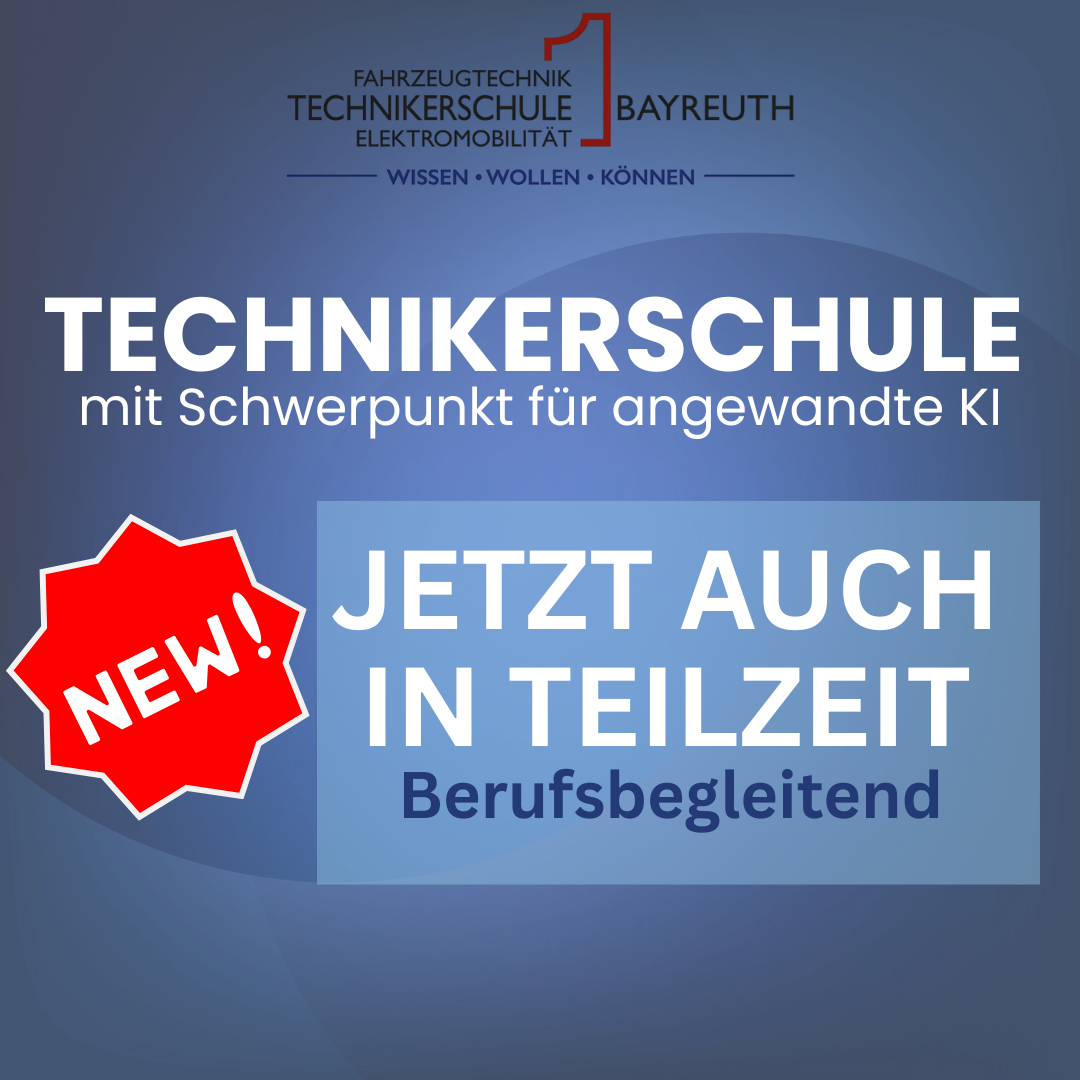 Techniker für Fahrzeugtechnik und Elektromobilität mit Schwerpunkt KI.